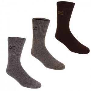 Nogavice - Mens 3 Socks/ Box Rjava_560