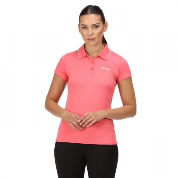 Regatta M00o93H7pQ09L8X1t49cHY01Z5j4TT91fGfr Polo Majica - Womens Maverick V Roza_39H 13757